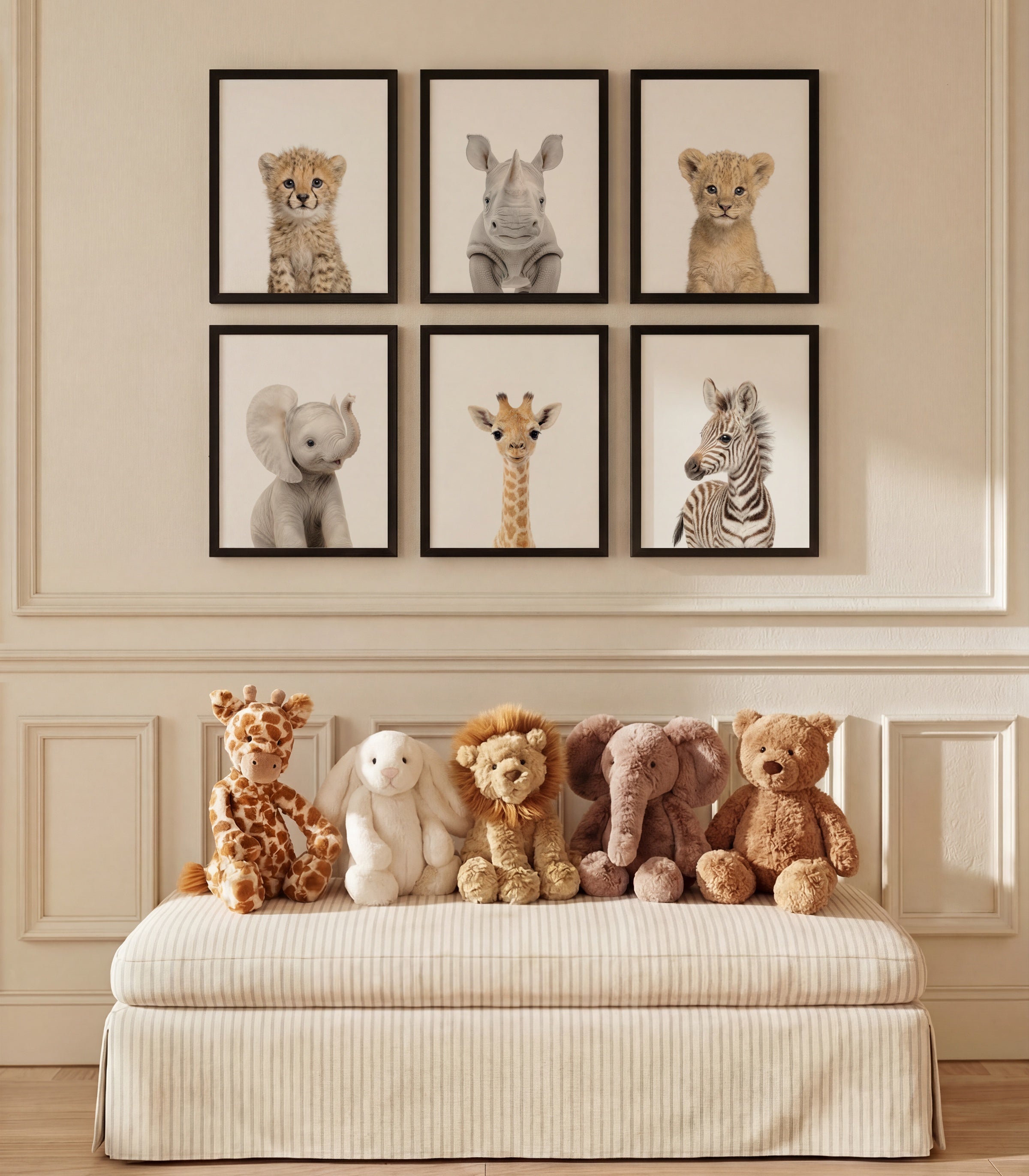 Baby Animal Art - Curated Sets of 6