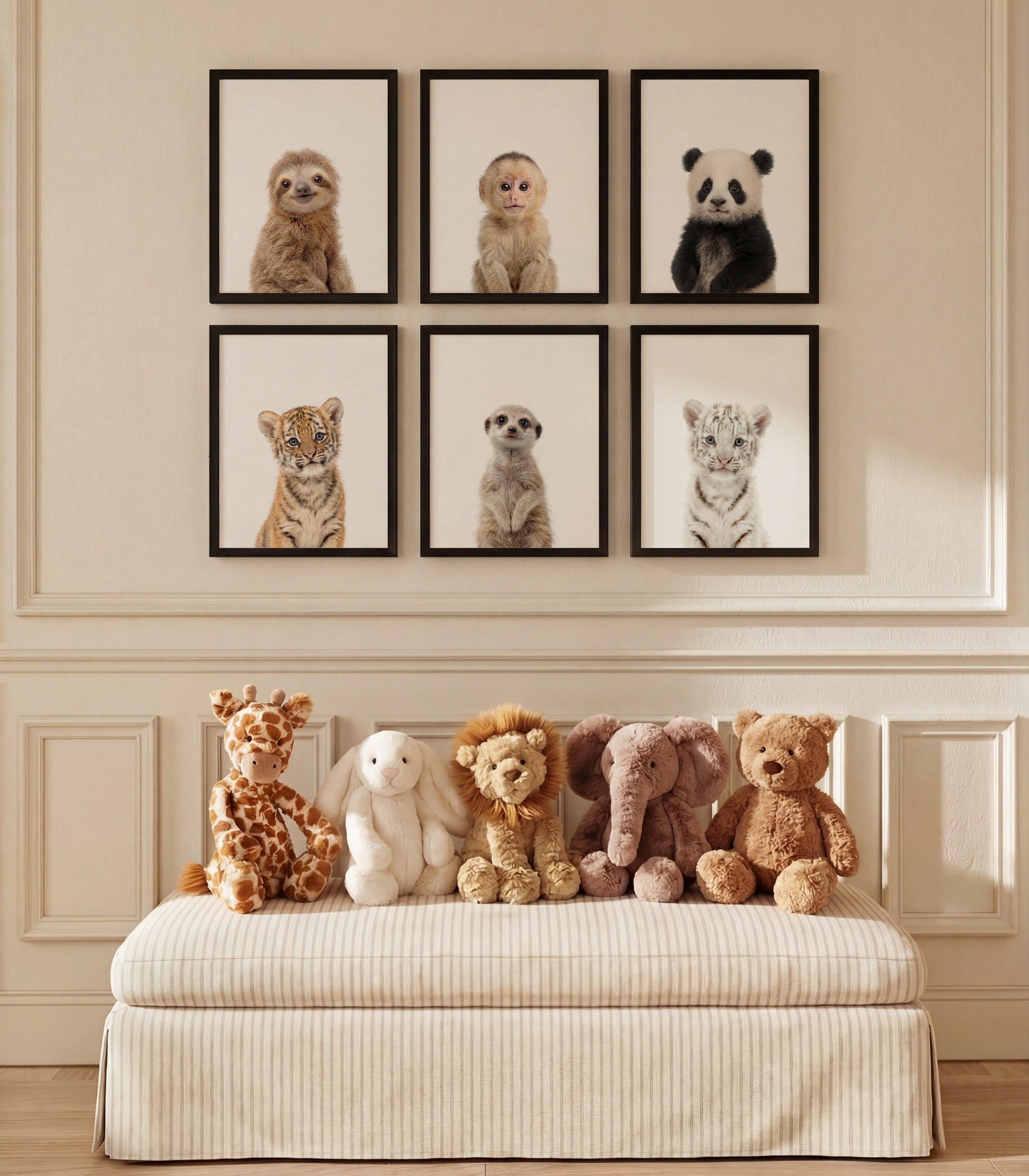 Baby Animal Art - Curated Sets of 6