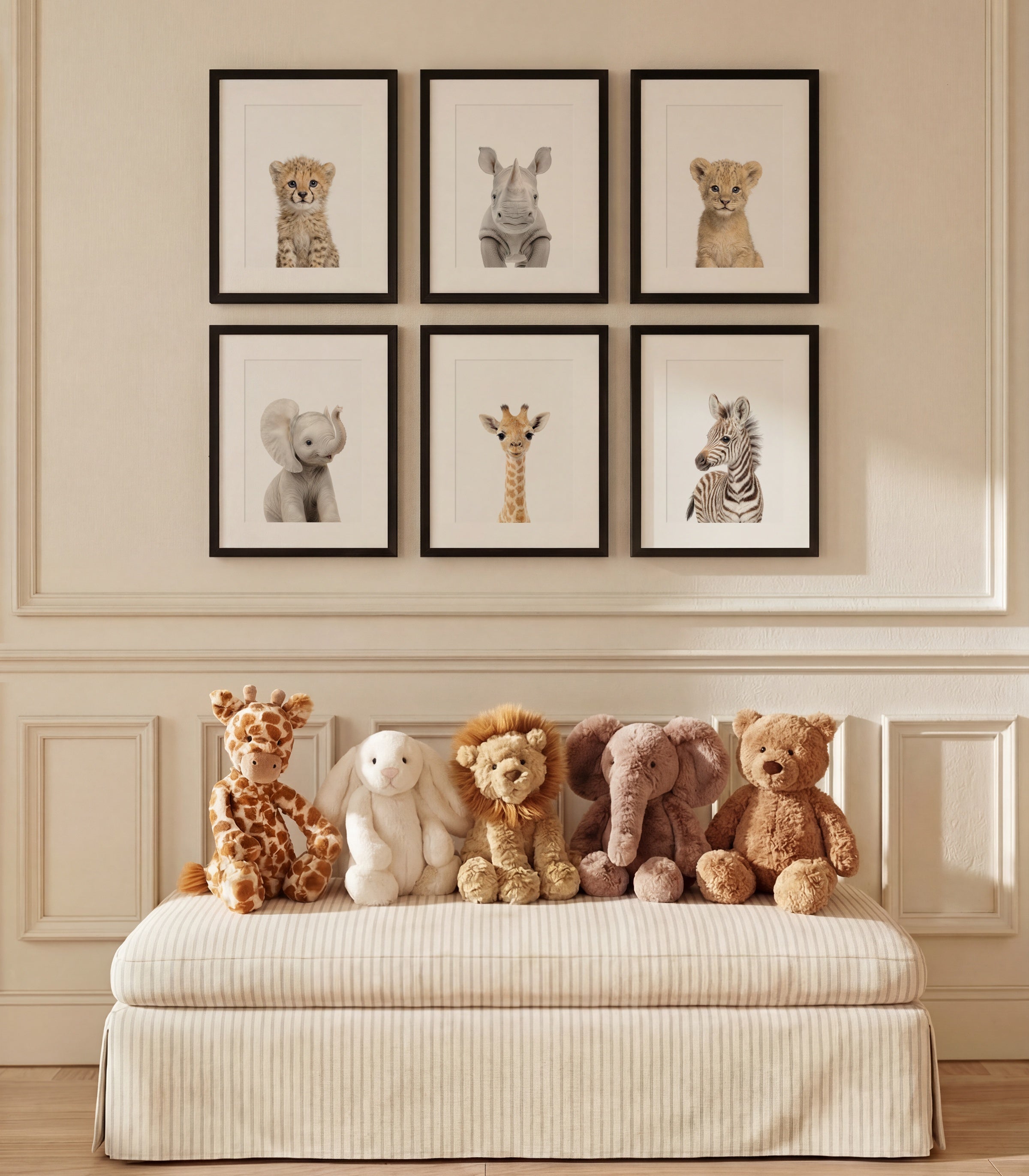 Baby Animal Art - Curated Sets of 6