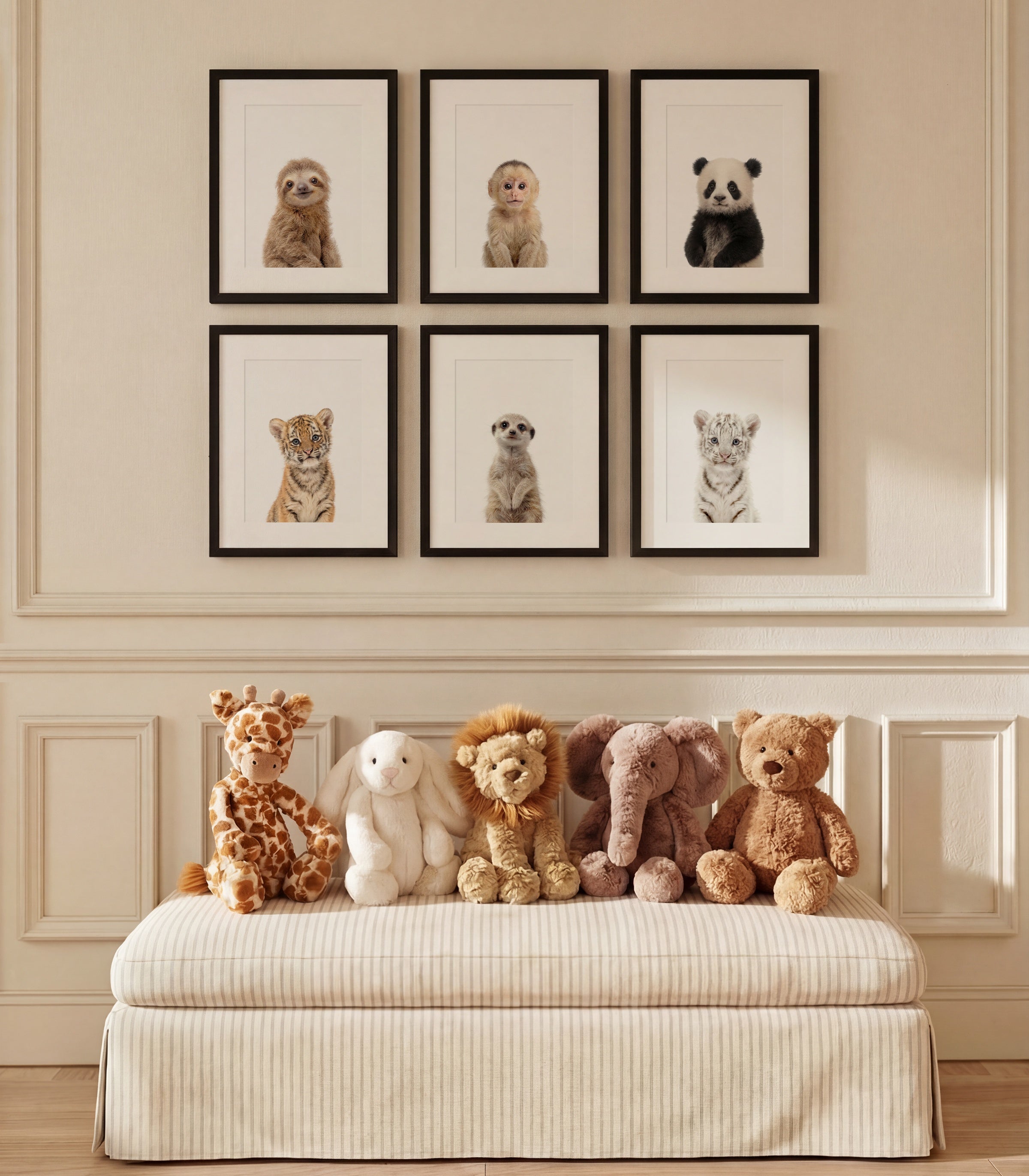 Baby Animal Art - Curated Sets of 6