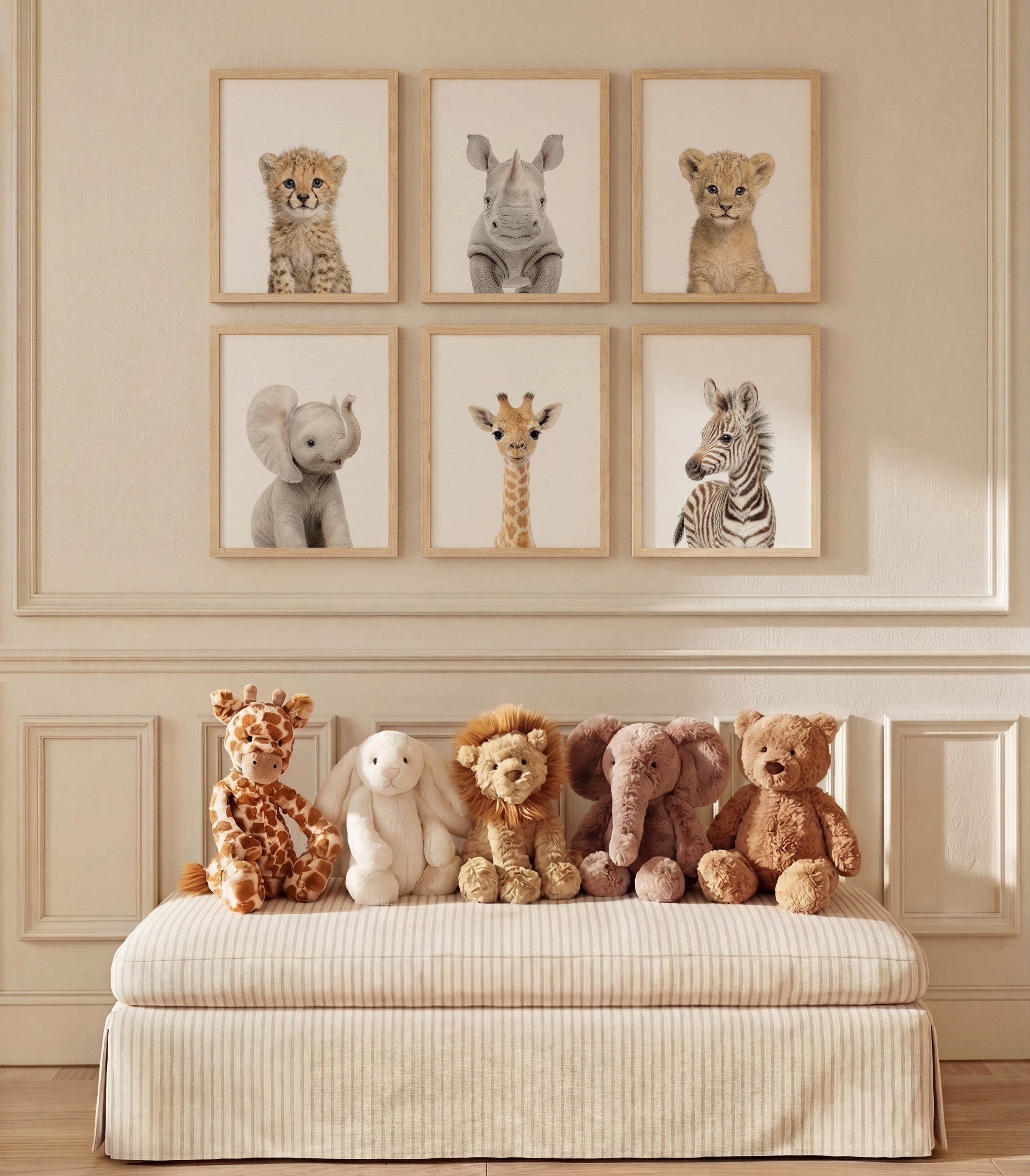 Baby Animal Art - Curated Sets of 6