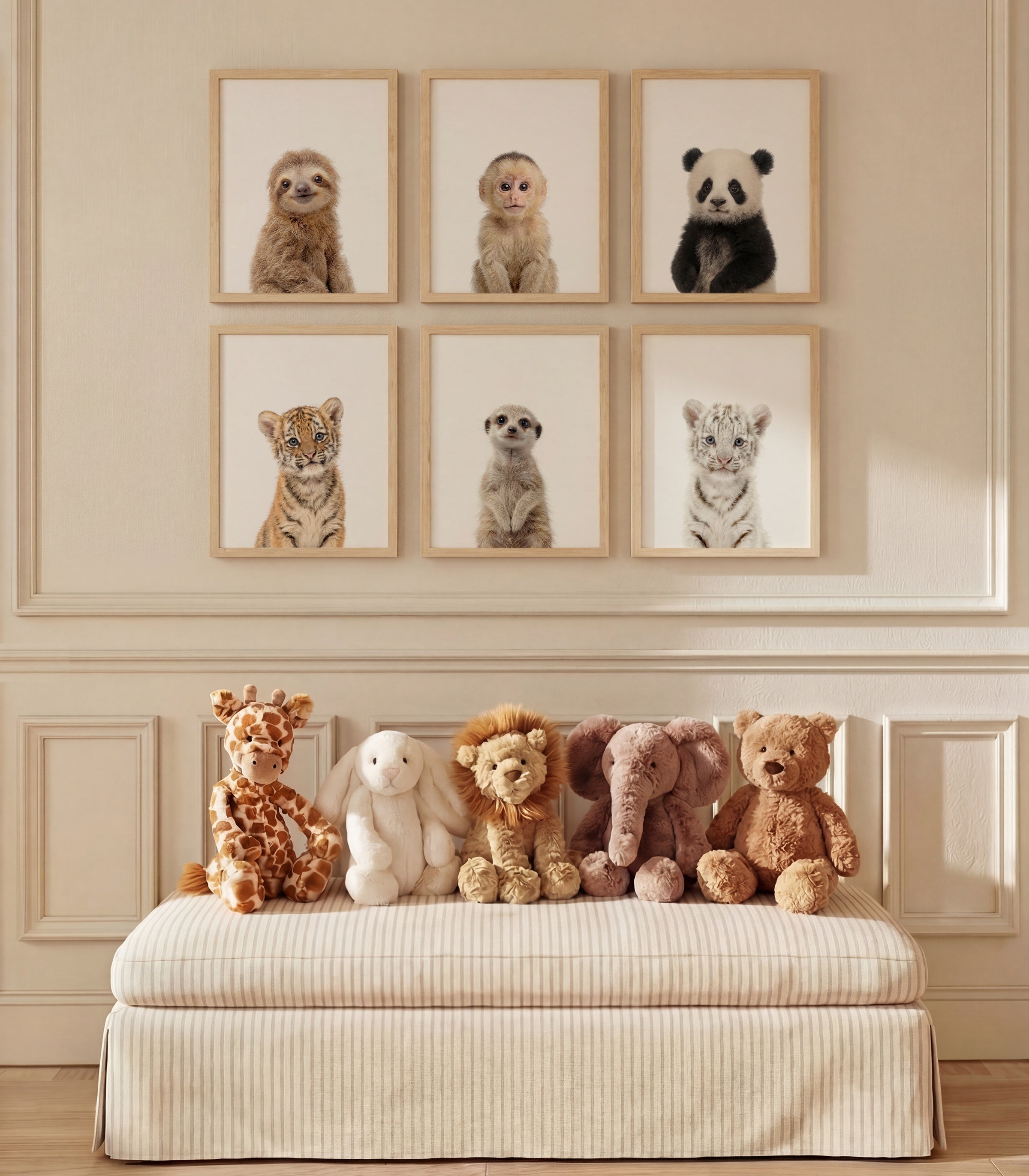 Baby Animal Art - Curated Sets of 6