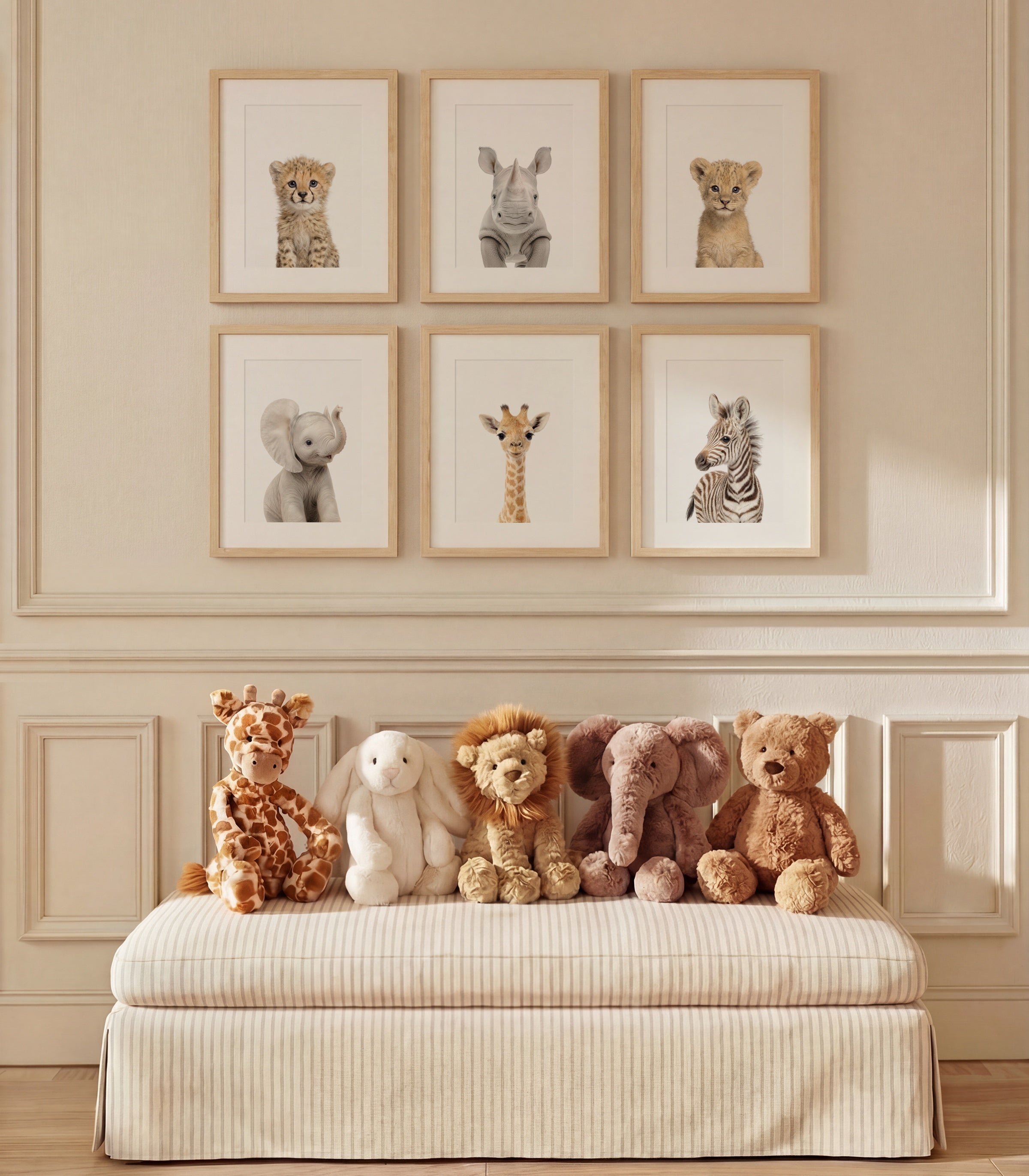 Baby Animal Art - Curated Sets of 6