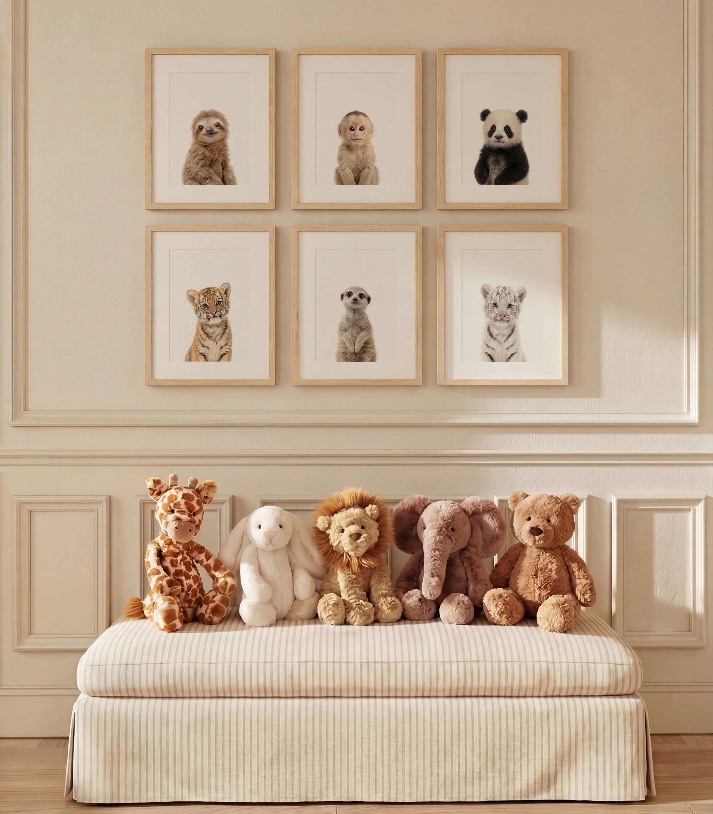 Baby Animal Art - Curated Sets of 6