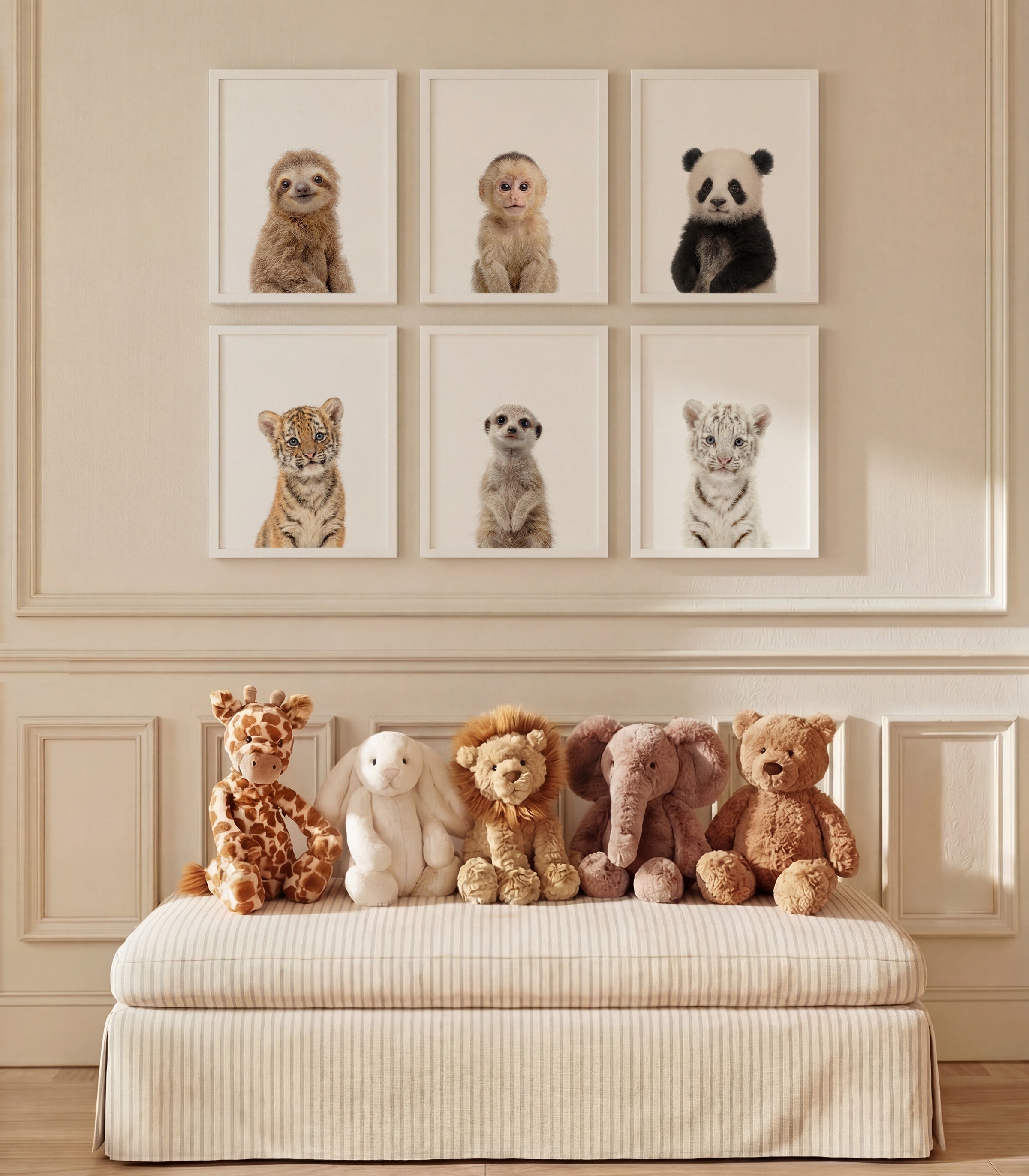 Baby Animal Art - Curated Sets of 6