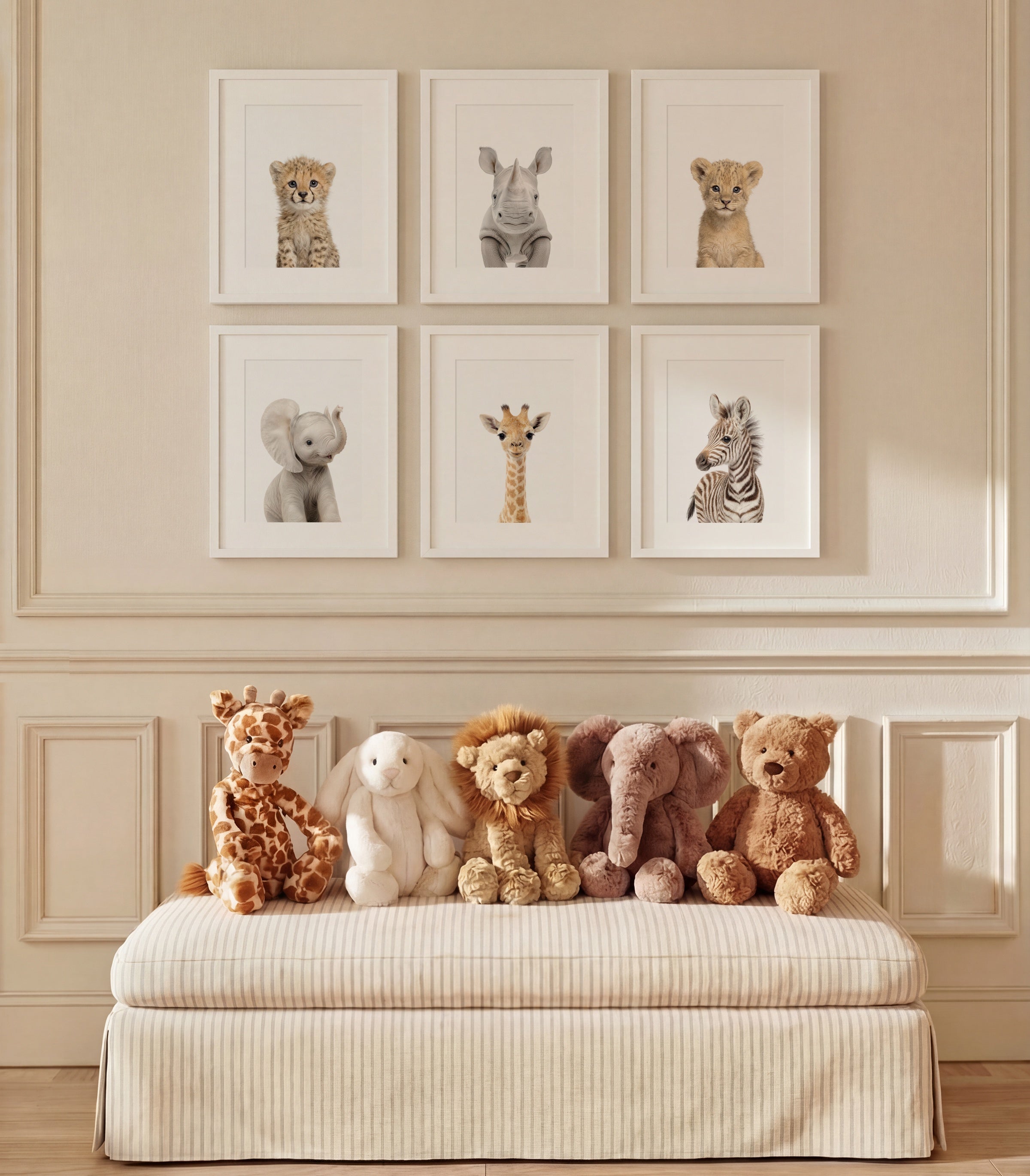 Baby Animal Art - Curated Sets of 6