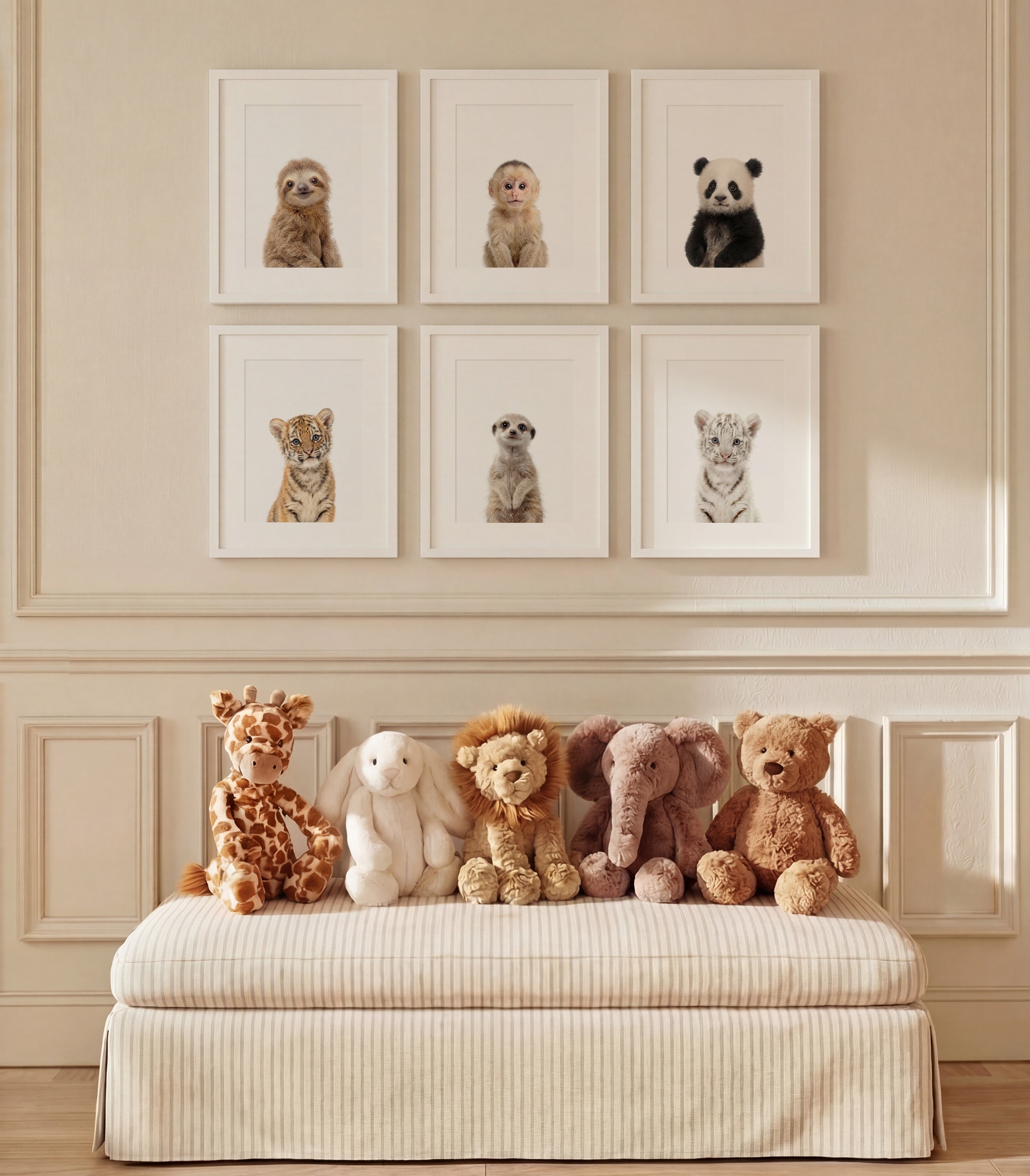 Baby Animal Art - Curated Sets of 6