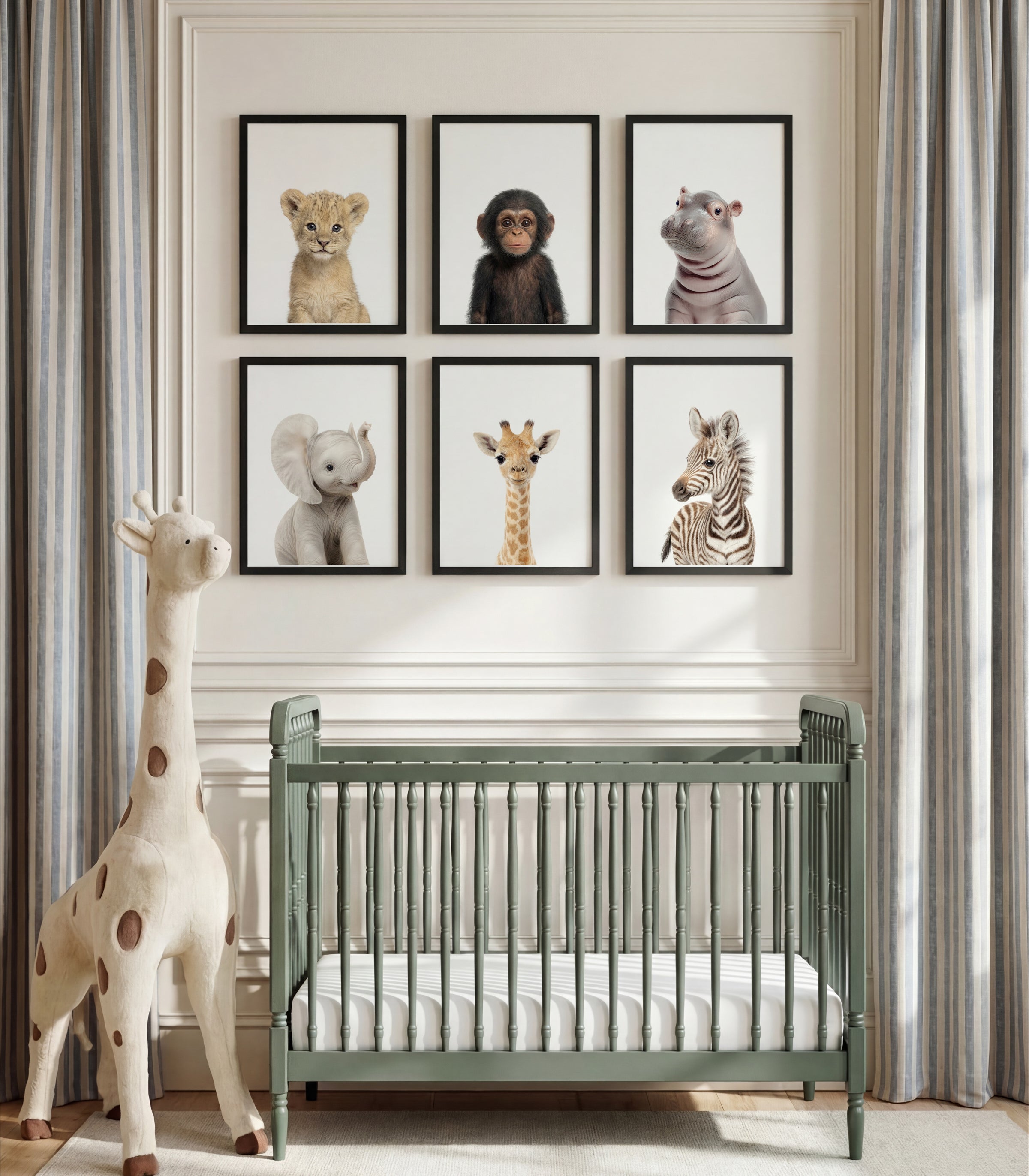 Baby Animal Art - Curated Sets of 6