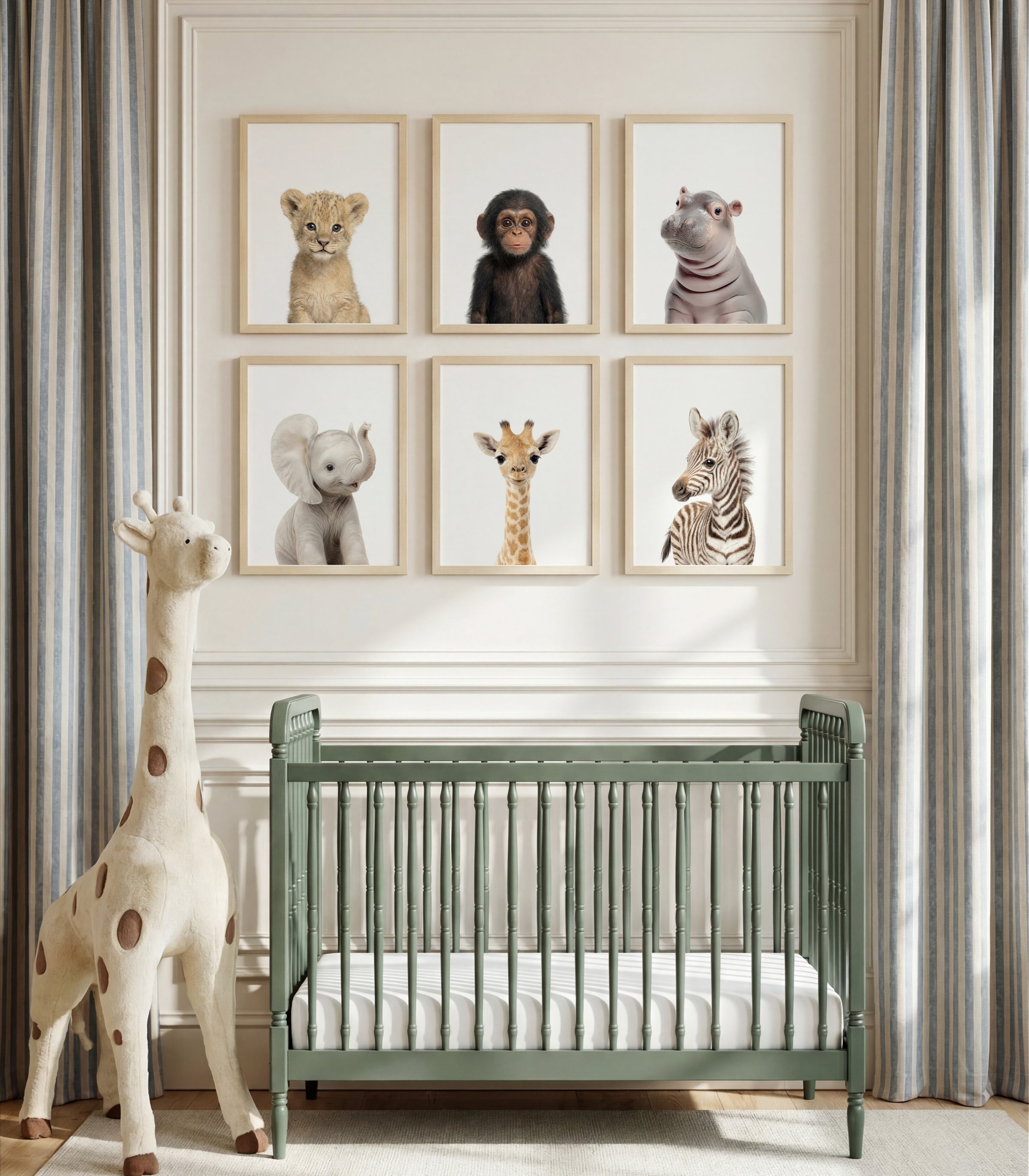 Baby Animal Art - Curated Sets of 6