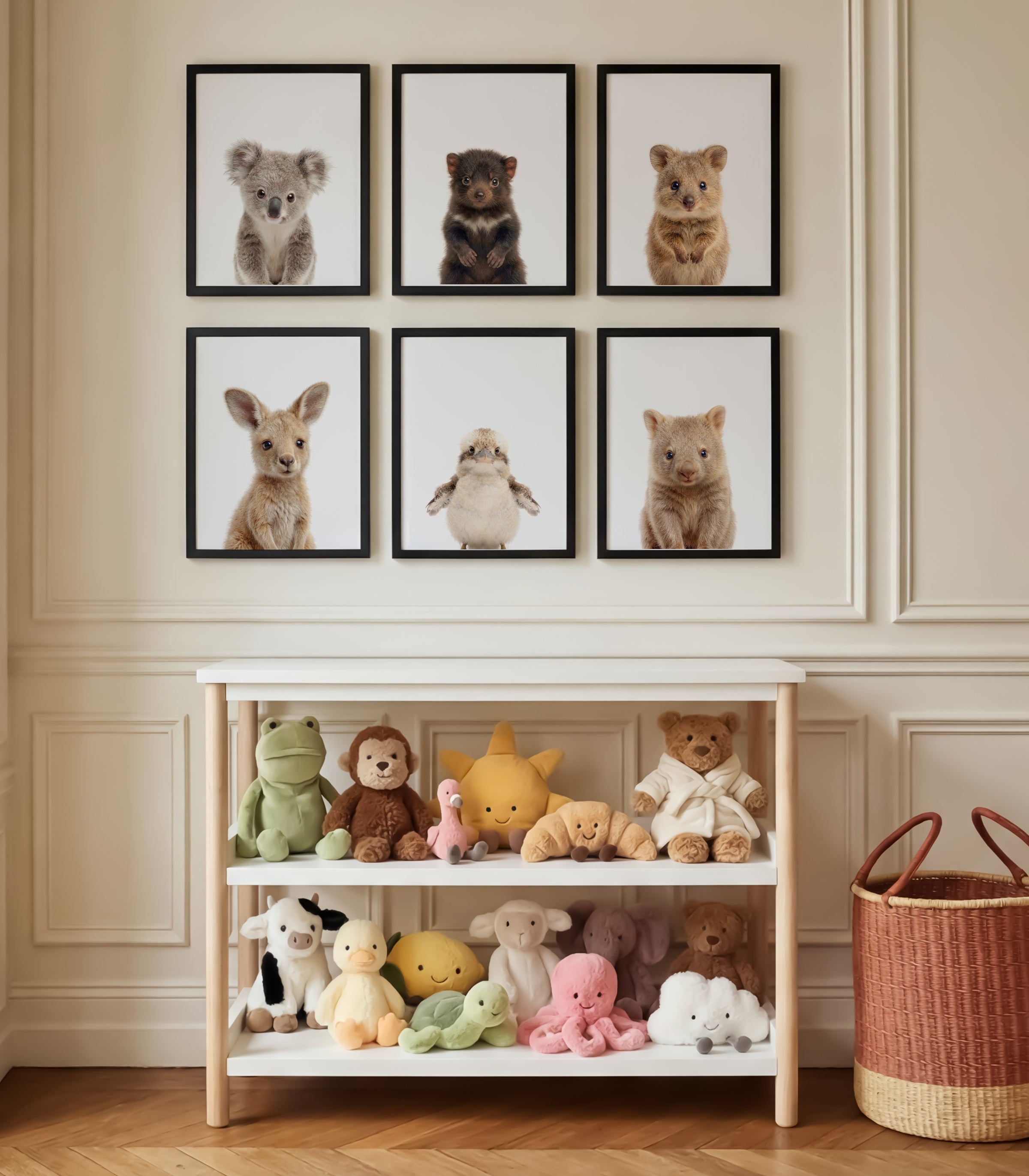 Baby Animal Art - Curated Sets of 6