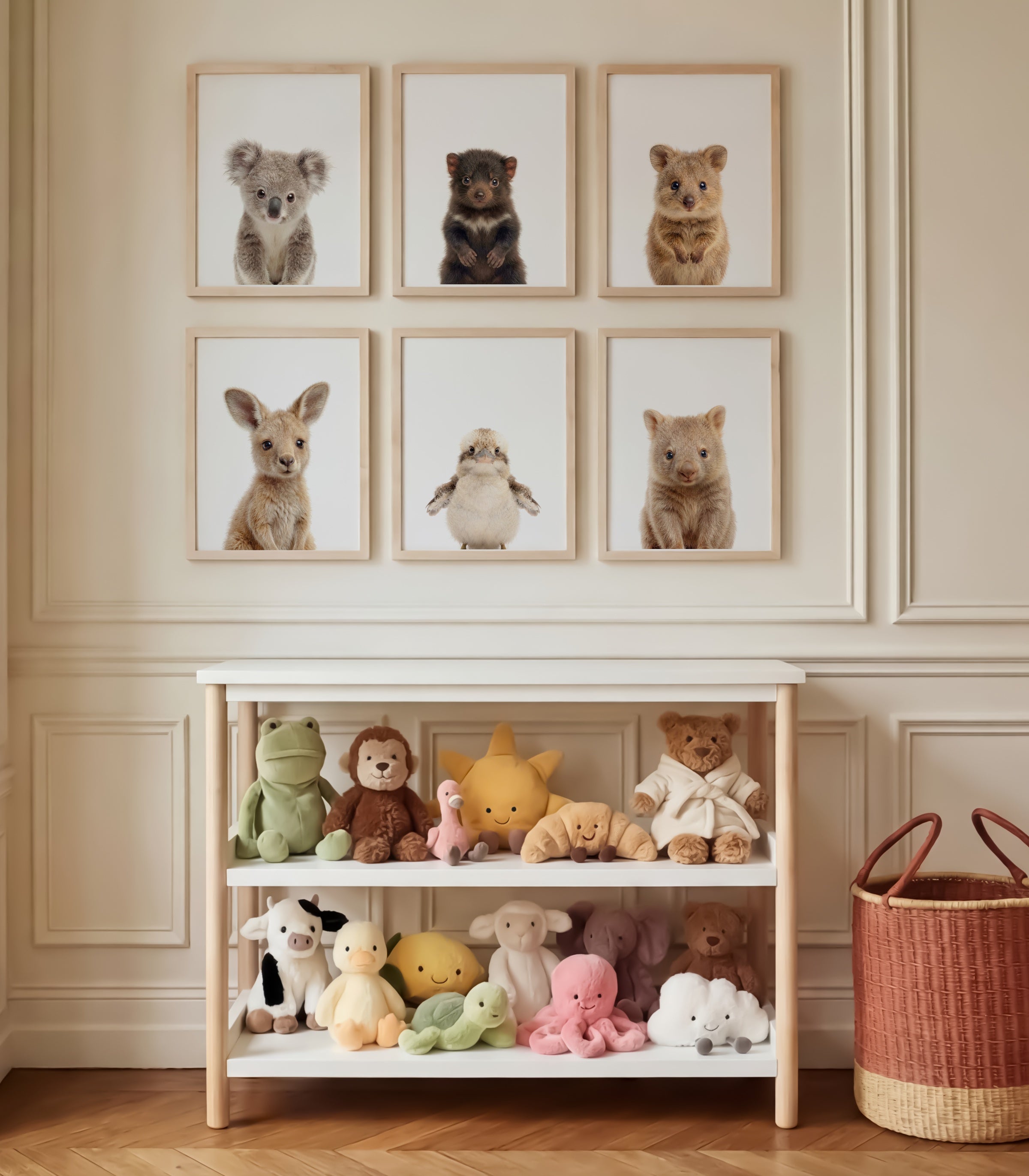 Baby Animal Art - Curated Sets of 6