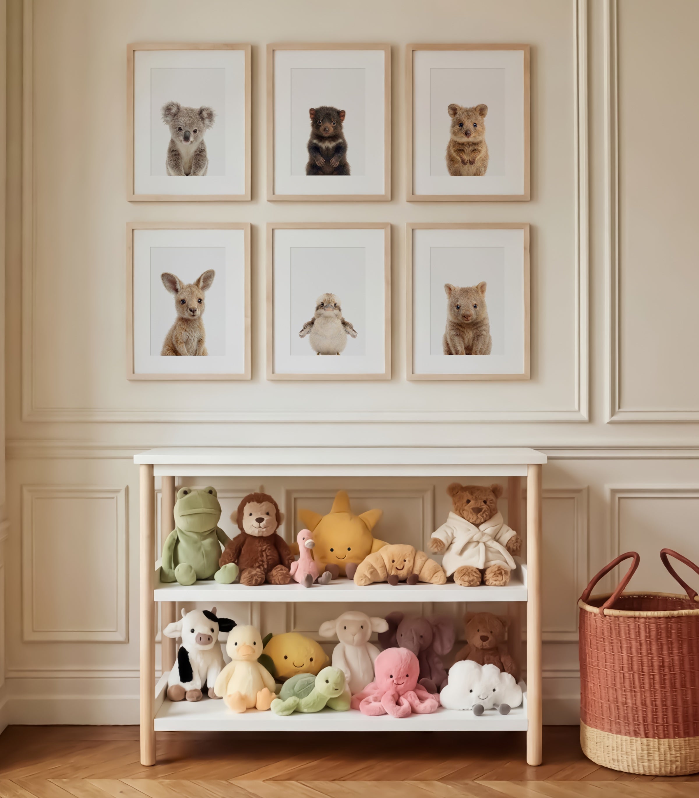 Baby Animal Art - Curated Sets of 6