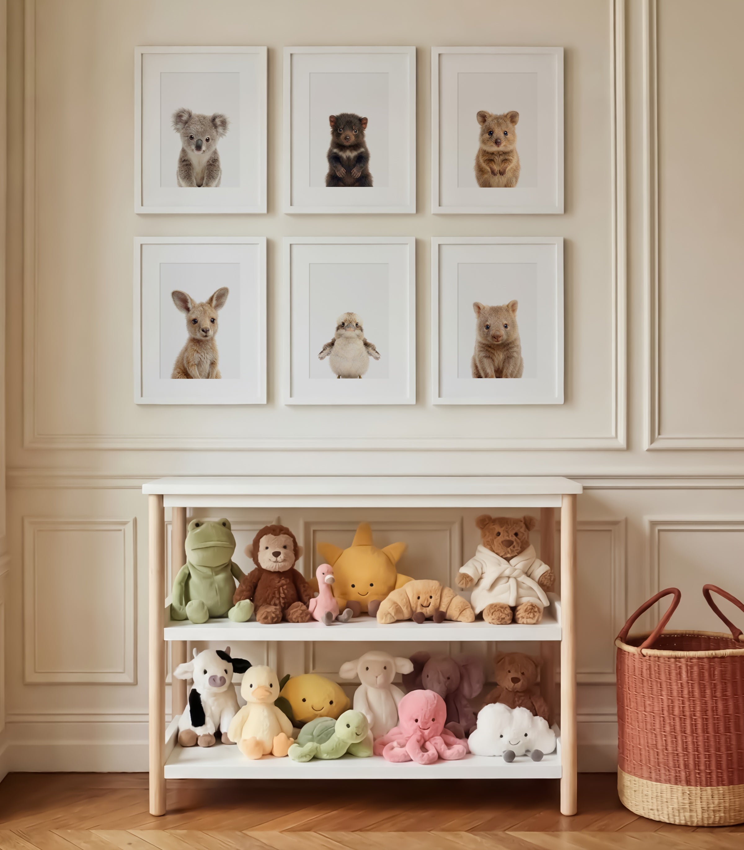 Baby Animal Art - Curated Sets of 6