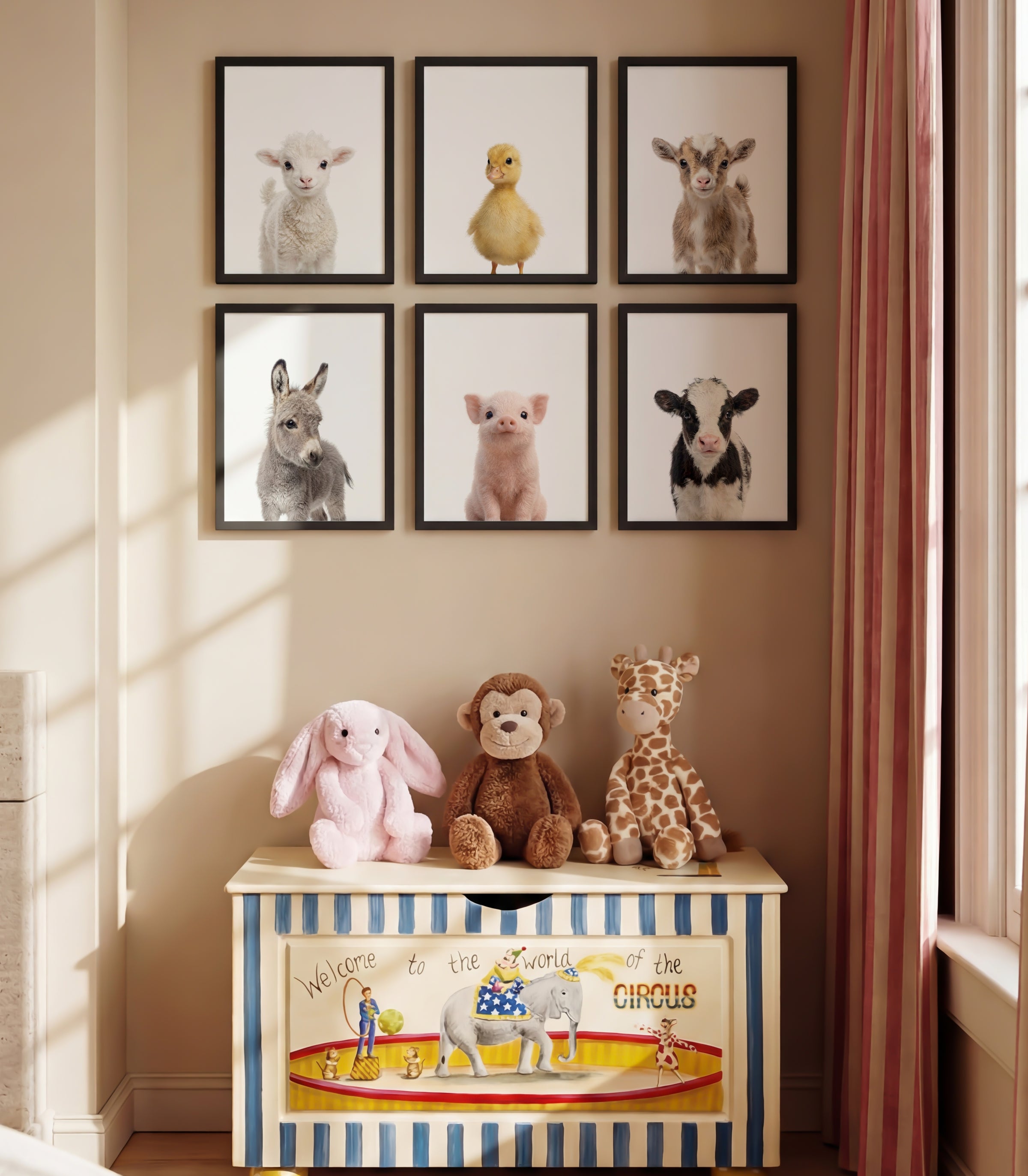 Baby Animal Art - Curated Sets of 6