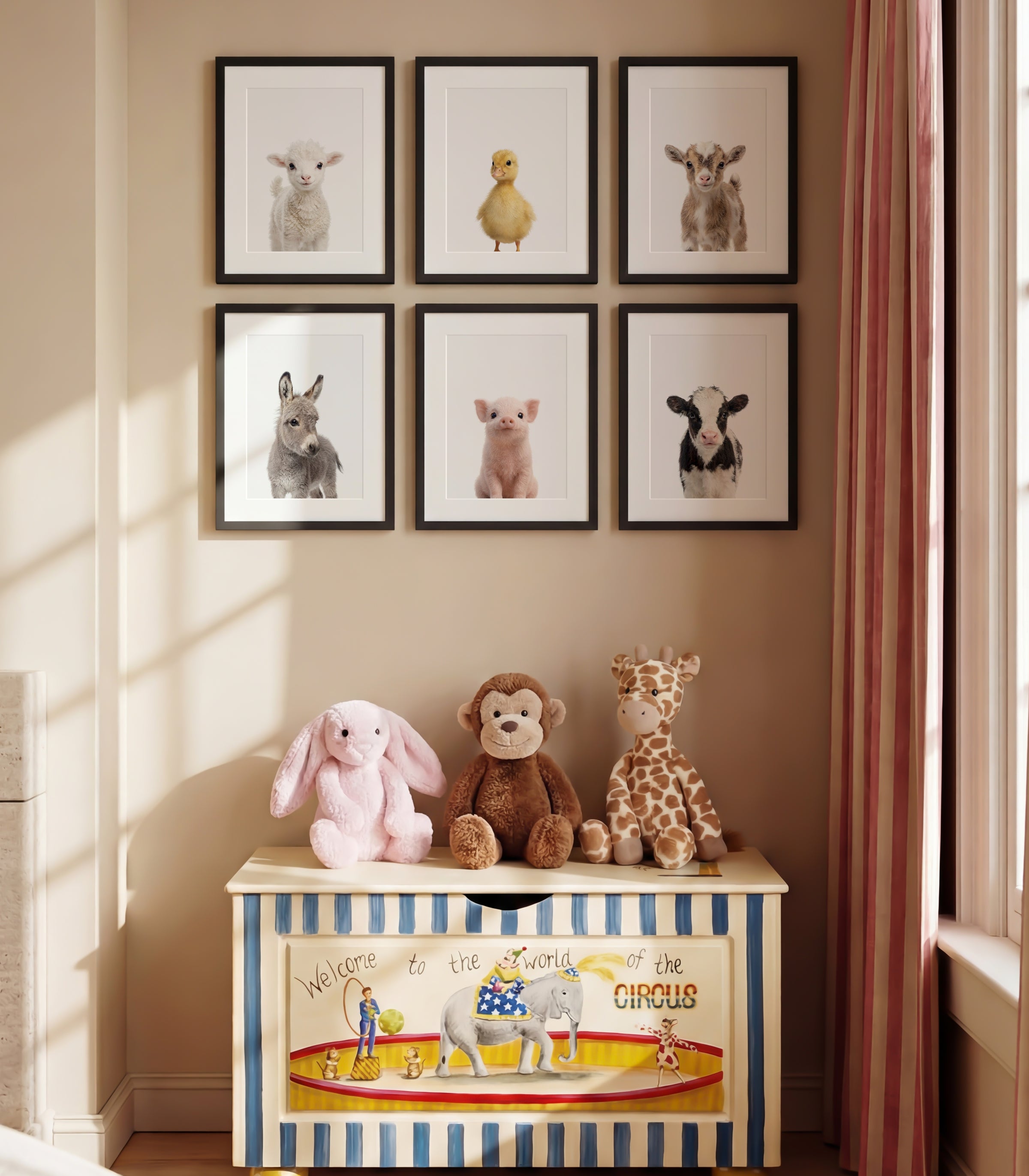 Baby Animal Art - Curated Sets of 6