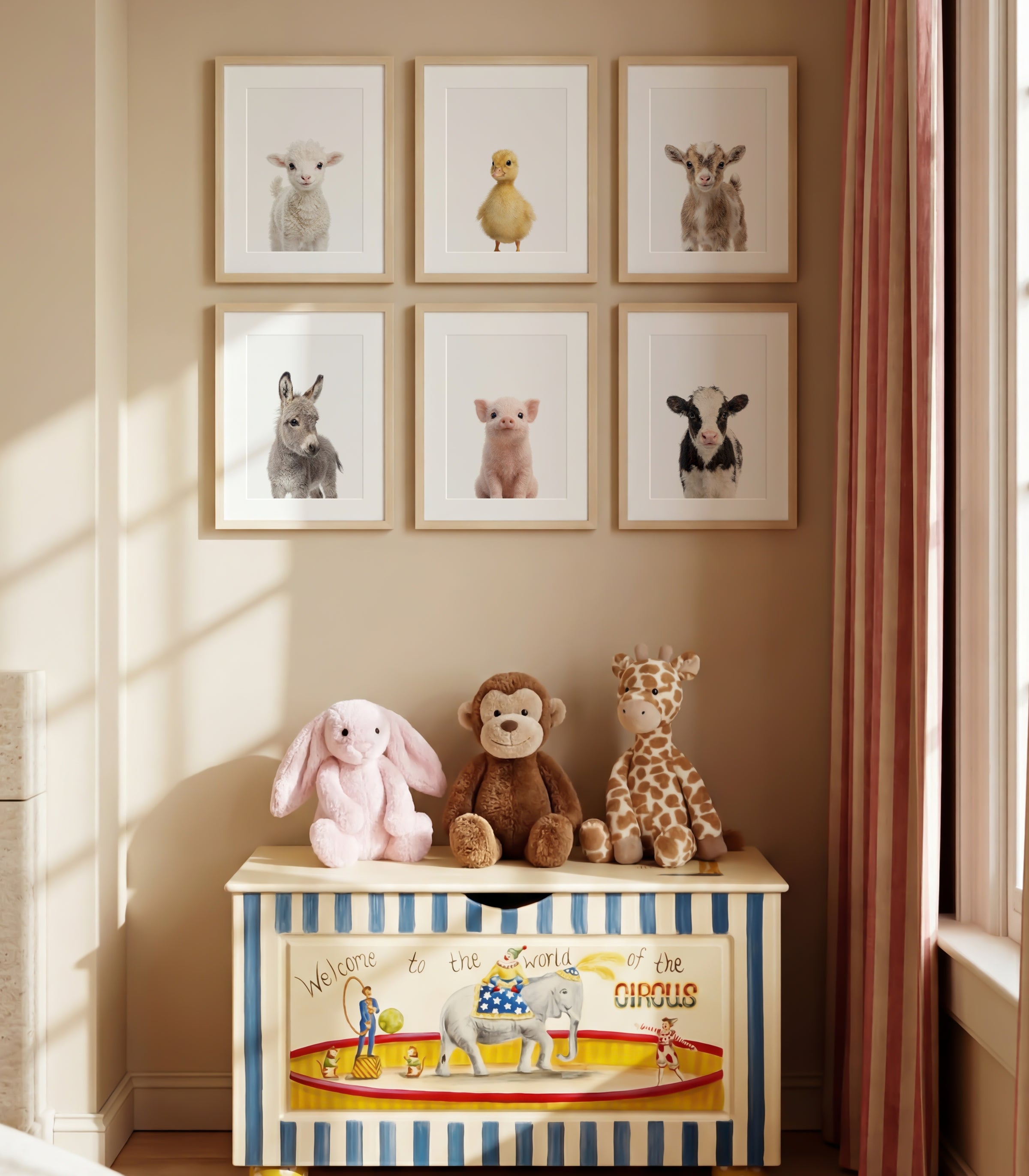 Baby Animal Art - Curated Sets of 6