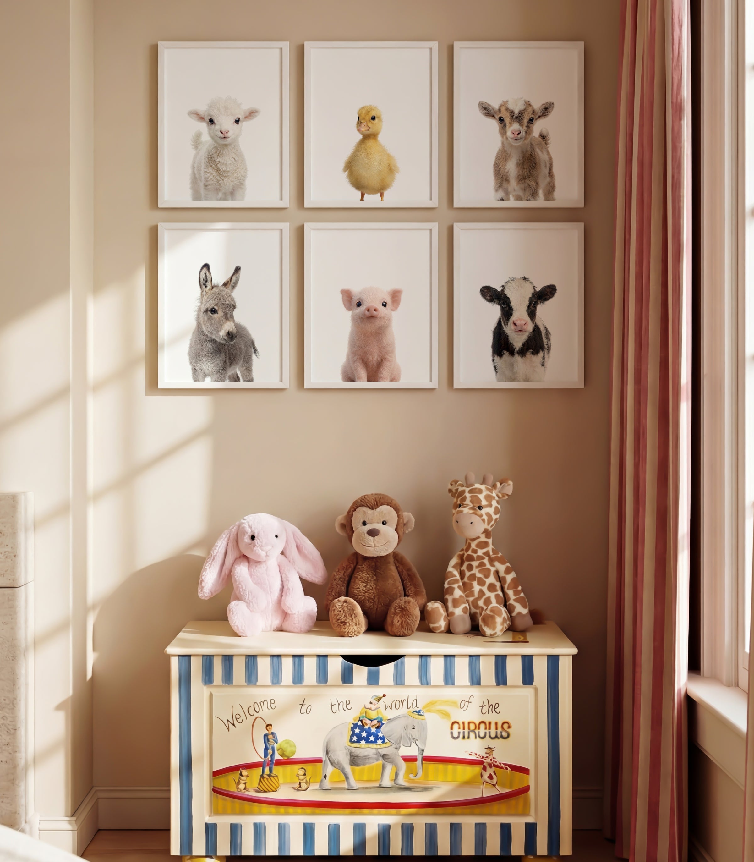 Baby Animal Art - Curated Sets of 6