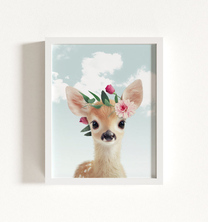 Baby Deer Framed Art
