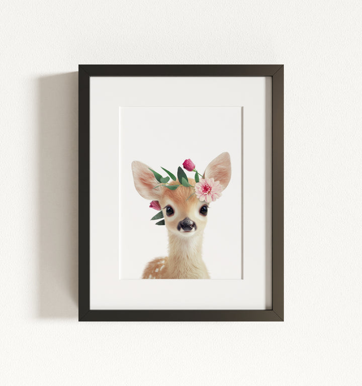 Baby Deer Framed Art
