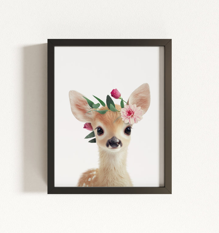 Baby Deer Framed Art