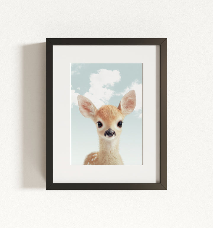 Baby Deer Framed Art