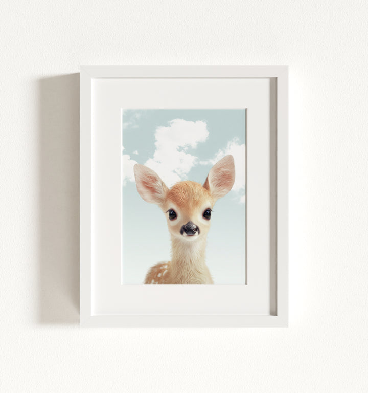 Baby Deer Framed Art
