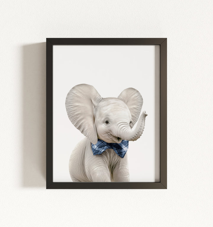Baby Elephant Framed Art