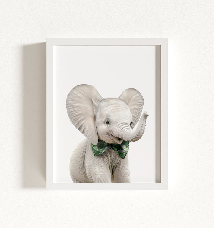 Baby Elephant Framed Art