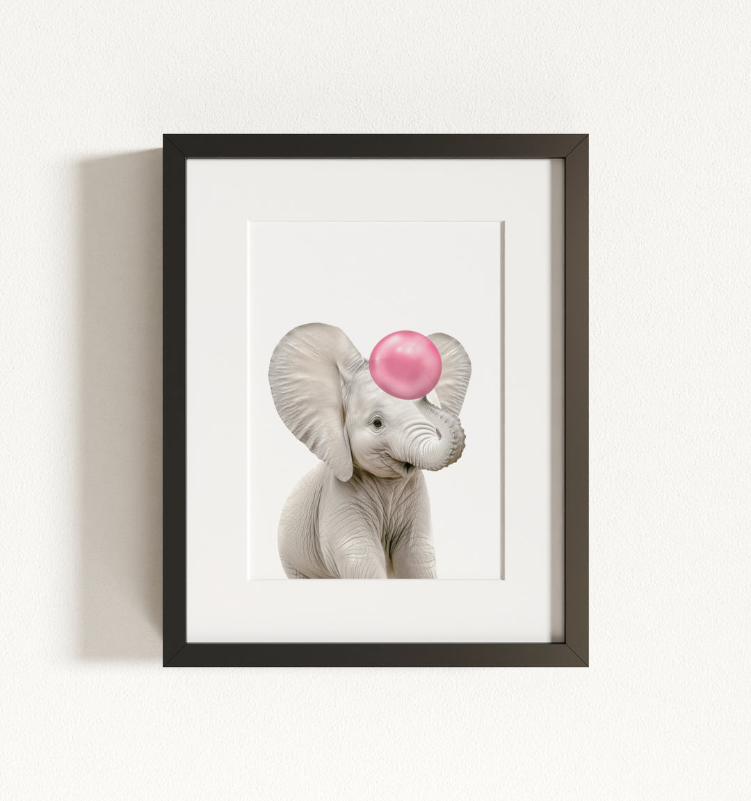 Baby Elephant Framed Art