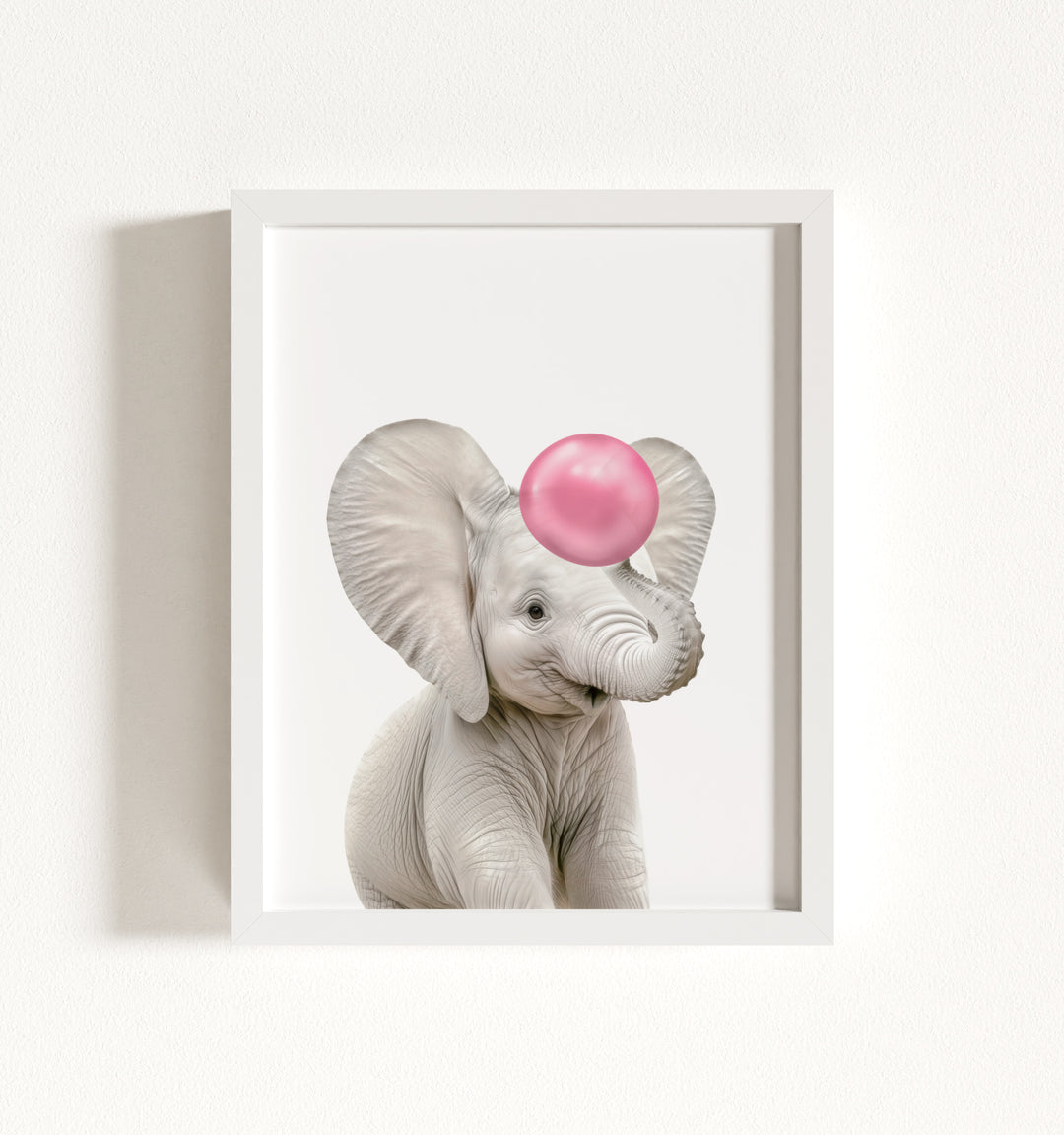 Baby Elephant Framed Art