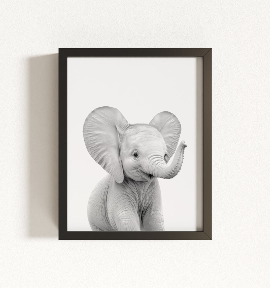 Baby Elephant Framed Art