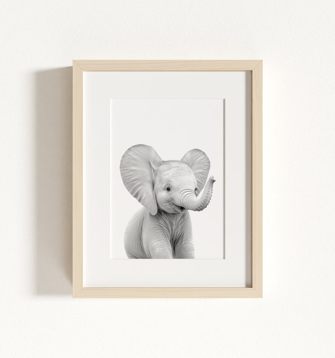 Baby Elephant Framed Art