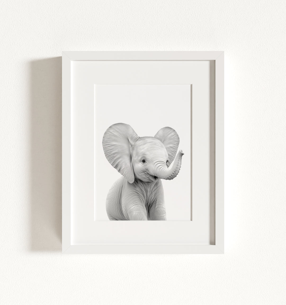 Baby Elephant Framed Art