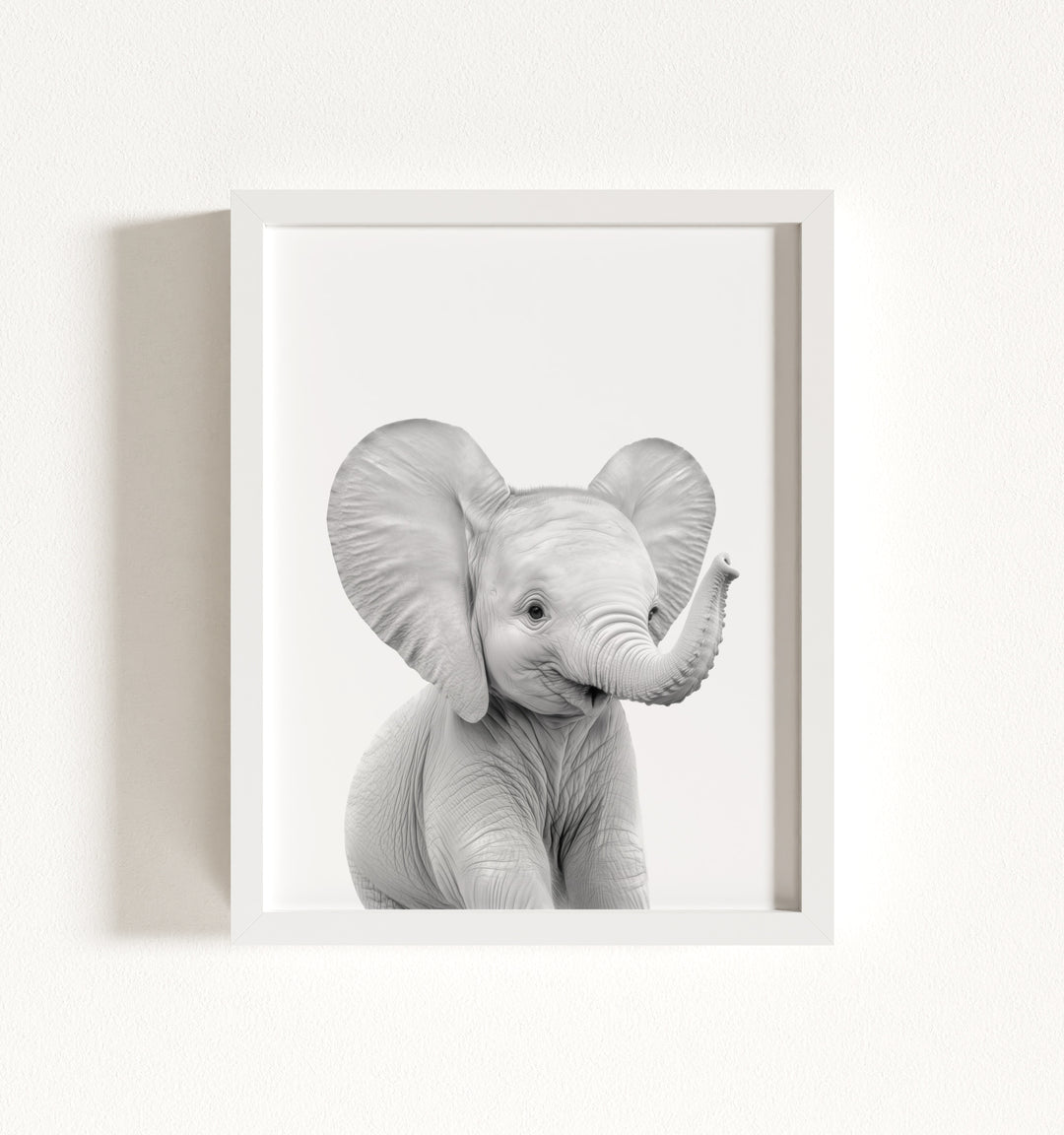 Baby Elephant Framed Art