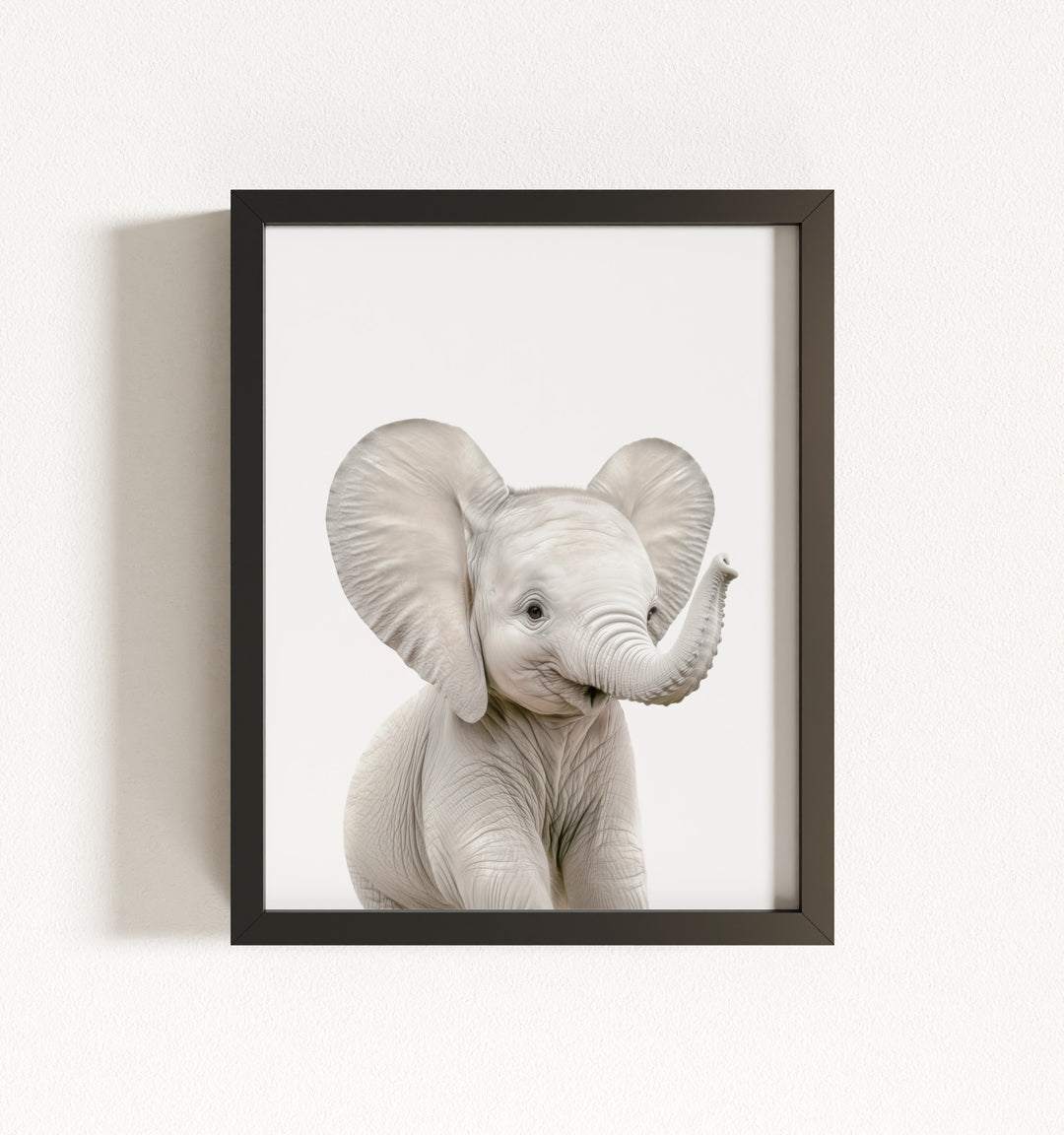 Baby Elephant Framed Art