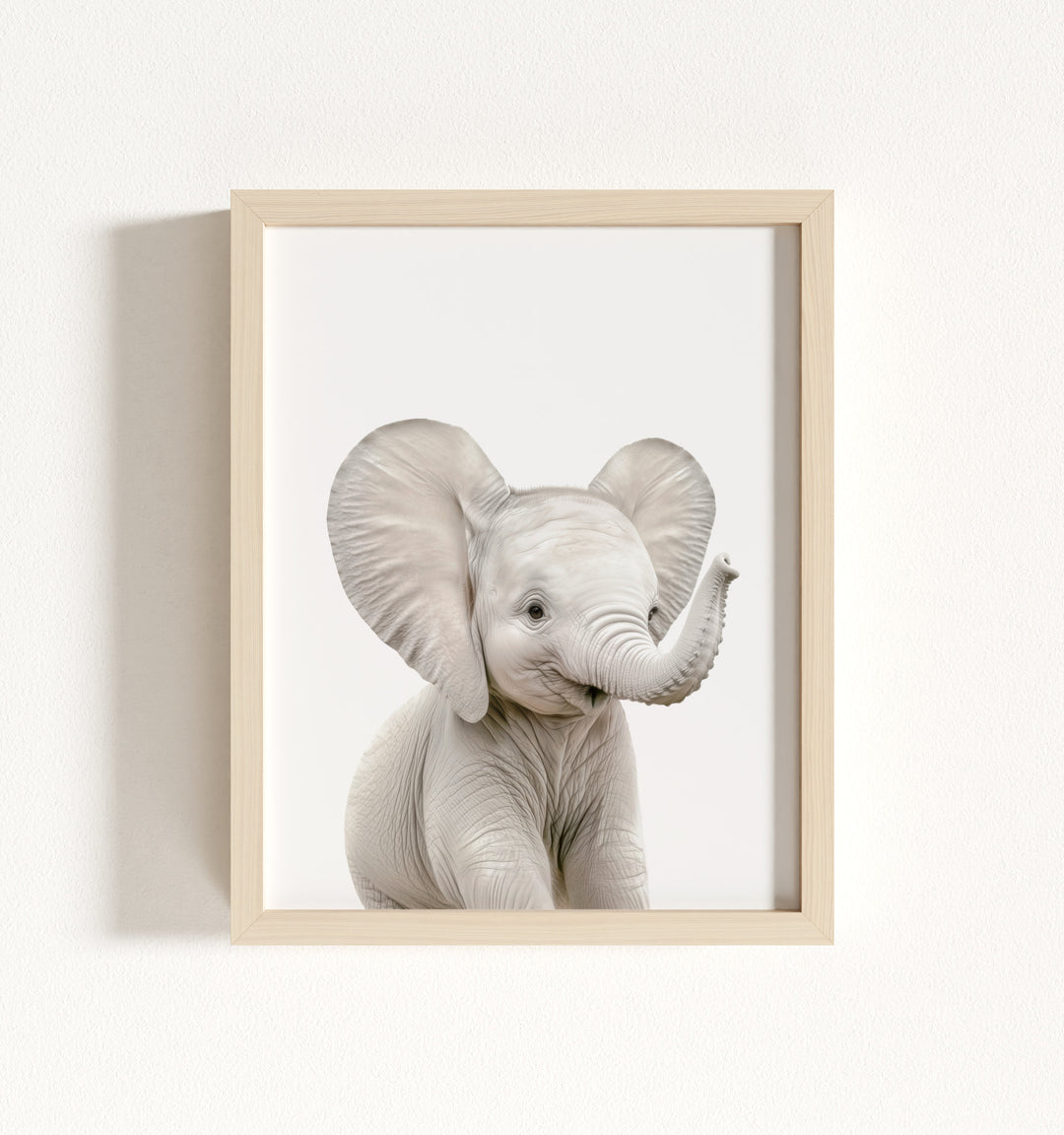 Baby Elephant Framed Art