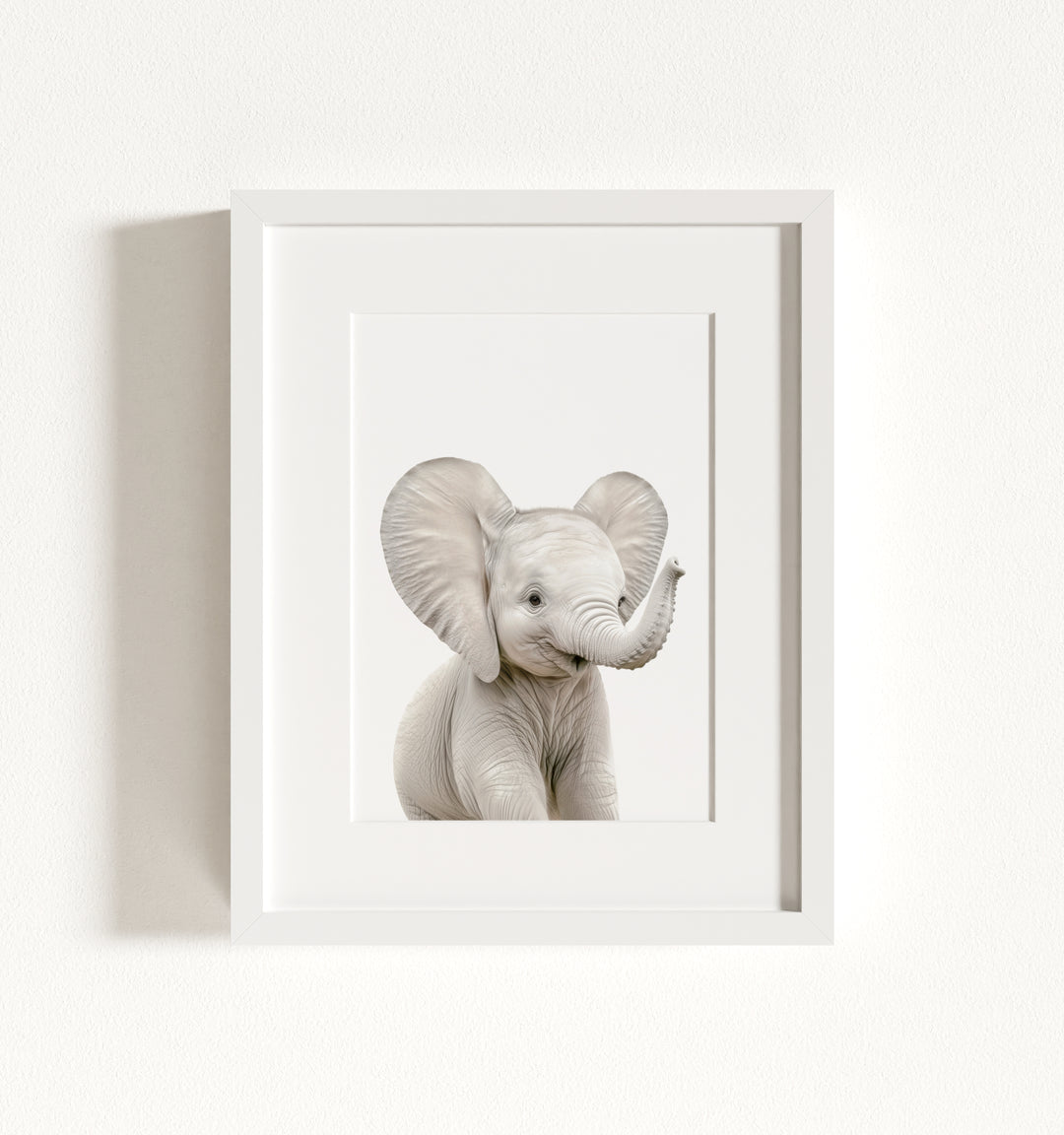 Baby Elephant Framed Art