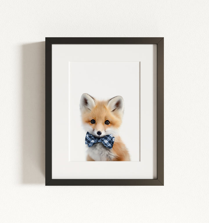 Baby Fox Framed Art