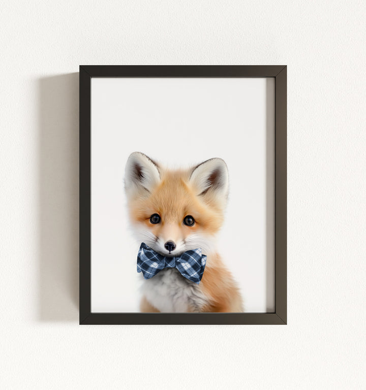 Baby Fox Framed Art