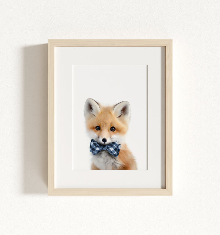 Baby Fox Framed Art