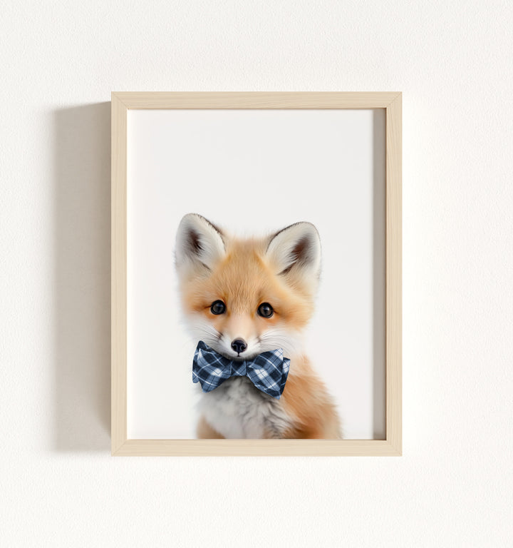 Baby Fox Framed Art