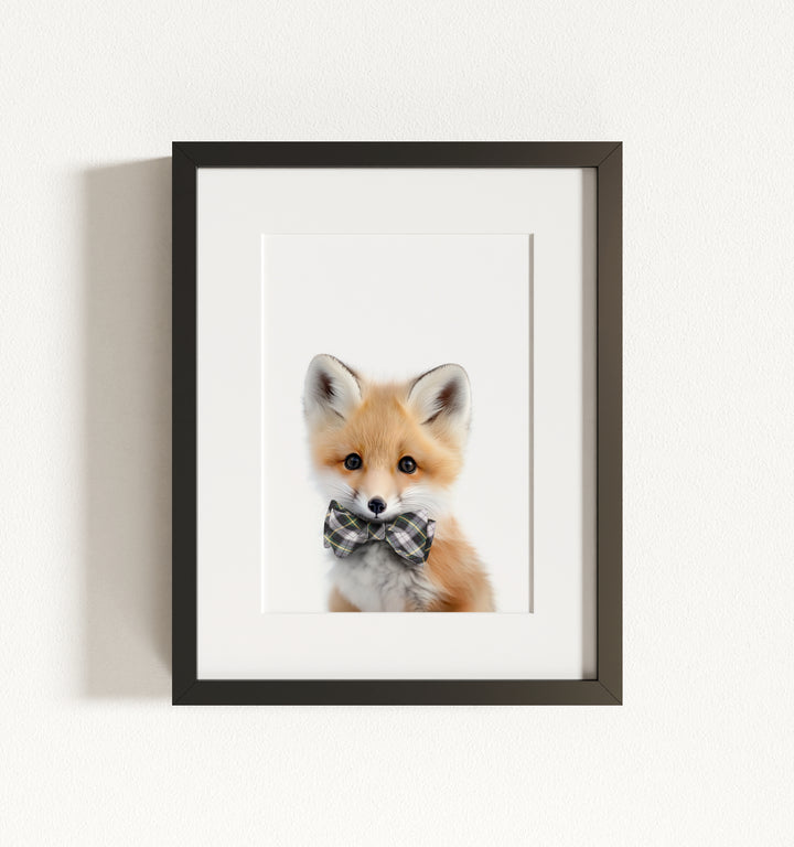 Baby Fox Framed Art