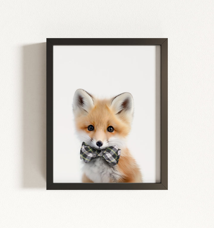 Baby Fox Framed Art