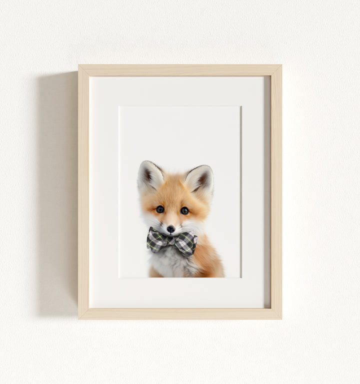 Baby Fox Framed Art