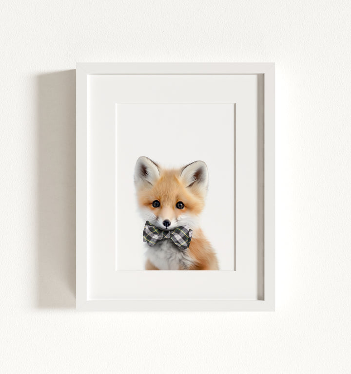 Baby Fox Framed Art