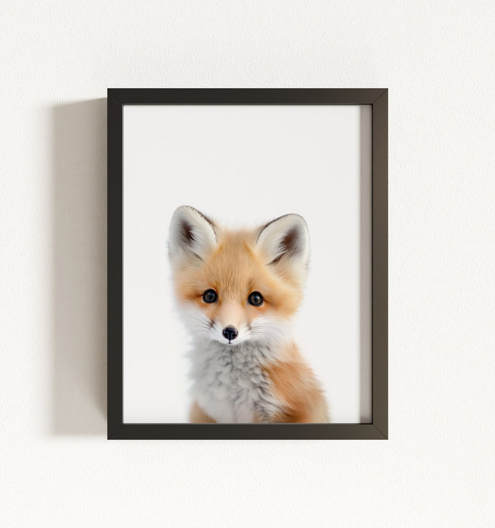 Baby Fox Framed Art