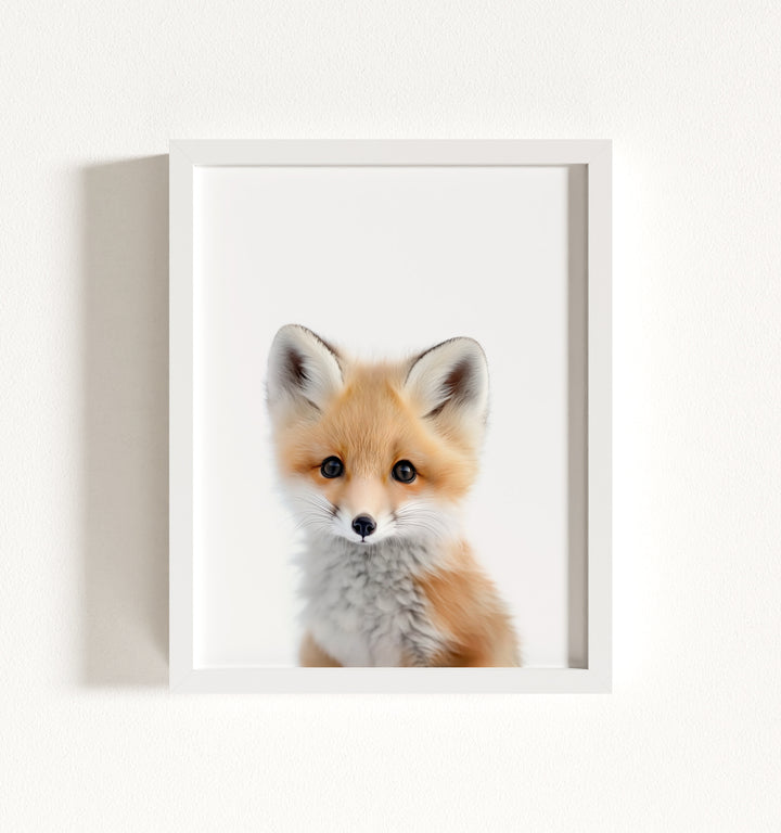Baby Fox Framed Art