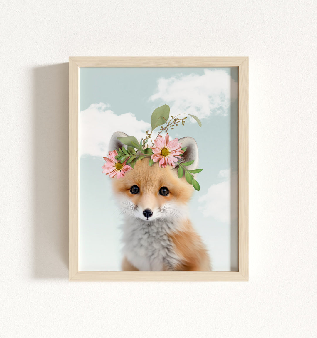 Baby Fox Framed Art