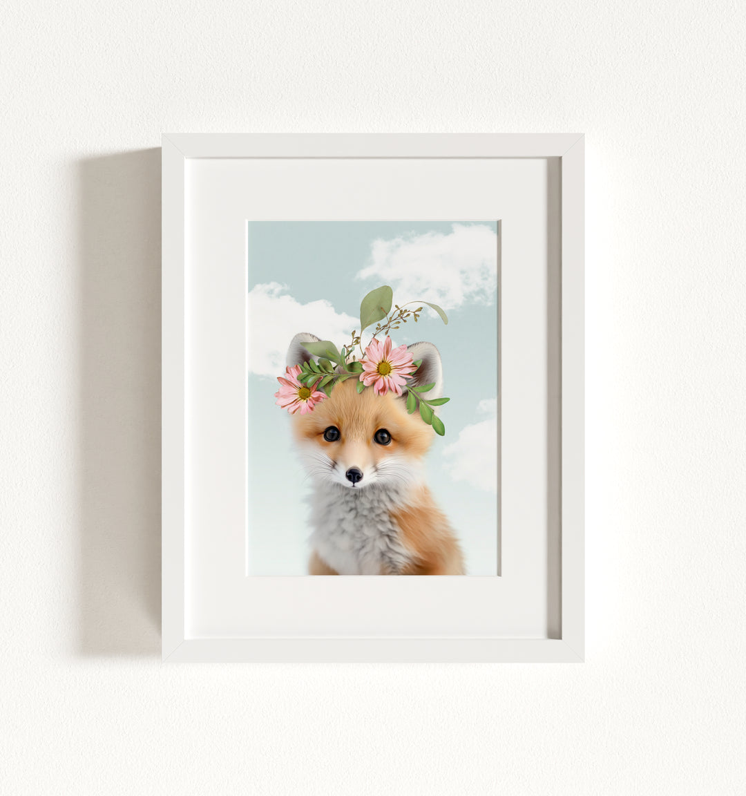 Baby Fox Framed Art