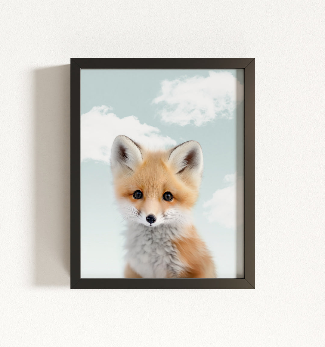 Baby Fox Framed Art